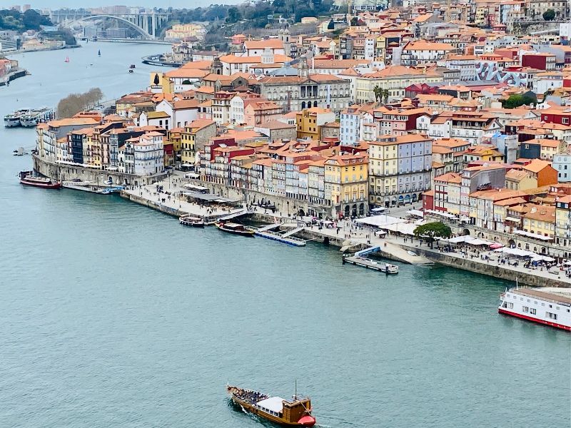 Porto, vue sur le quartier de Ribeira